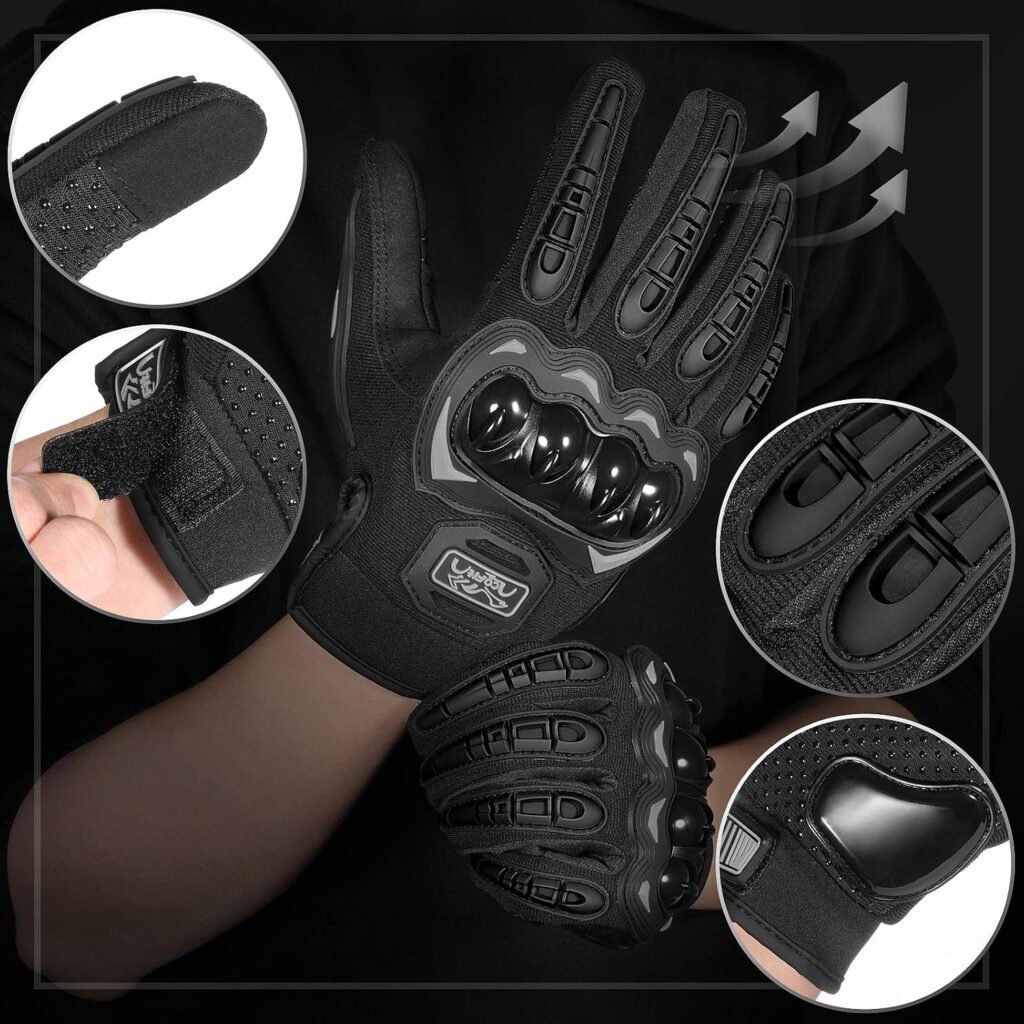 motorcycle gloves product view