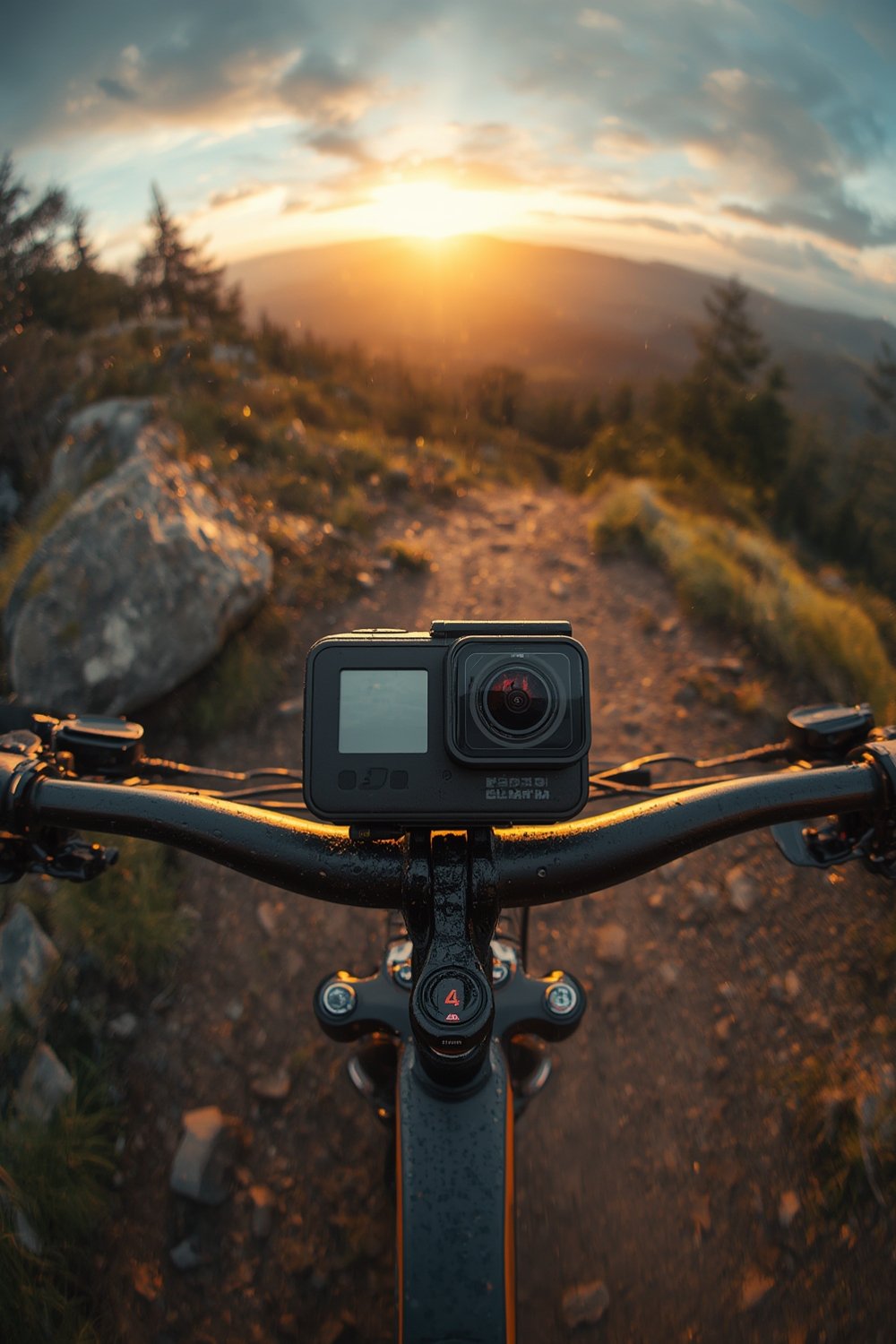 action camera product view
