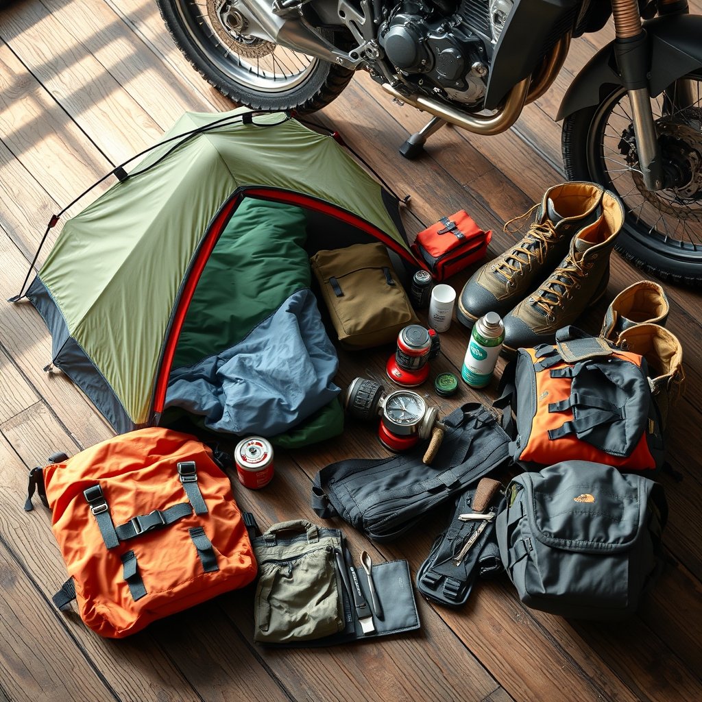 Adventure Motorcycle Camping Gear: 9 Amazing Ways to Pack Smart (Proven Guide) 3 adventure motorcycle camping gear - Illustration 2