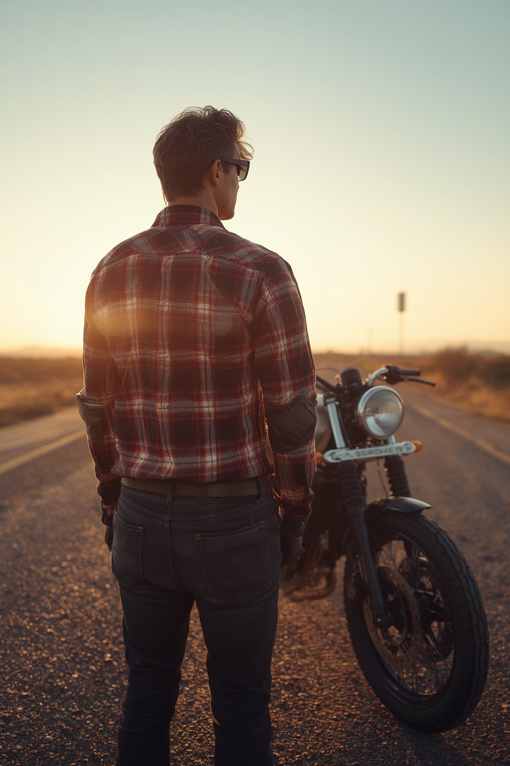 Milwaukee Leather Armored Flannel – Men's Checkered Shirt With Aramid DuPont Fibers for Superior Protection 1 armored flannel product view