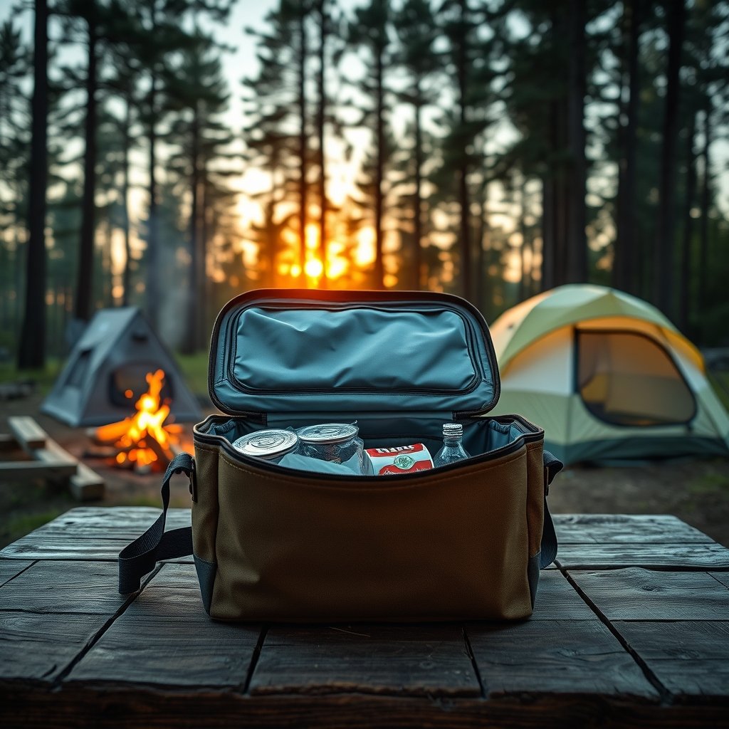 camping cooler product view
