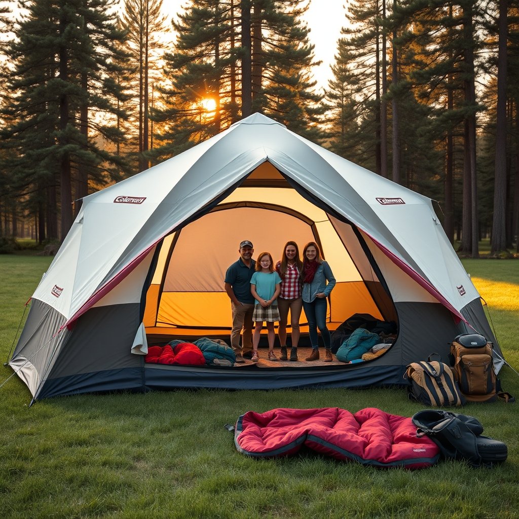 camping tent product view