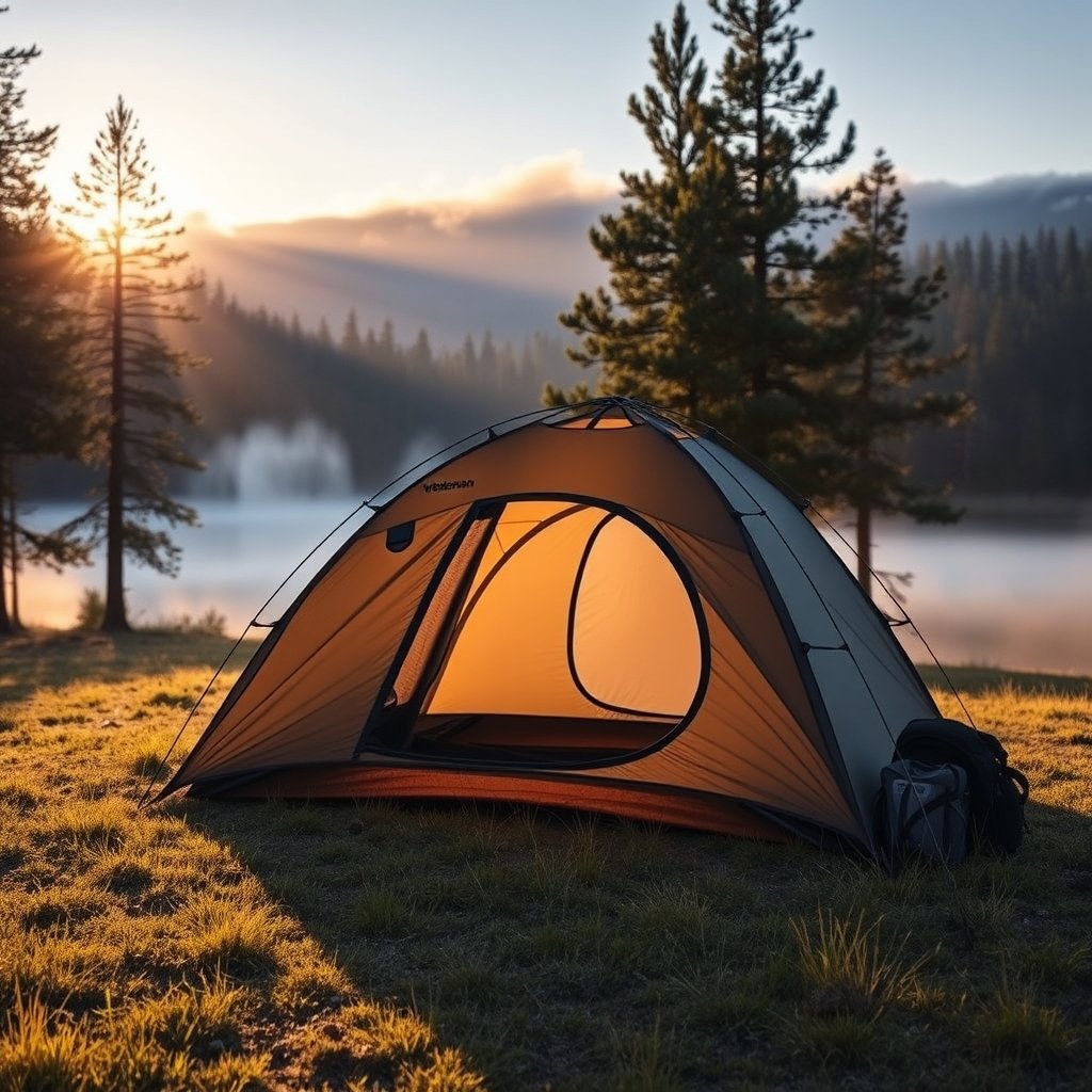 camping tent product view