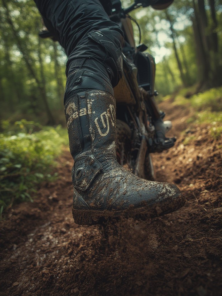 rider boots in action