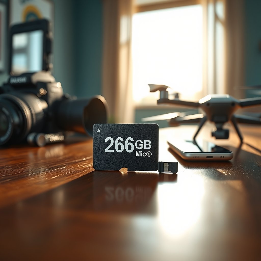 microSD card product view