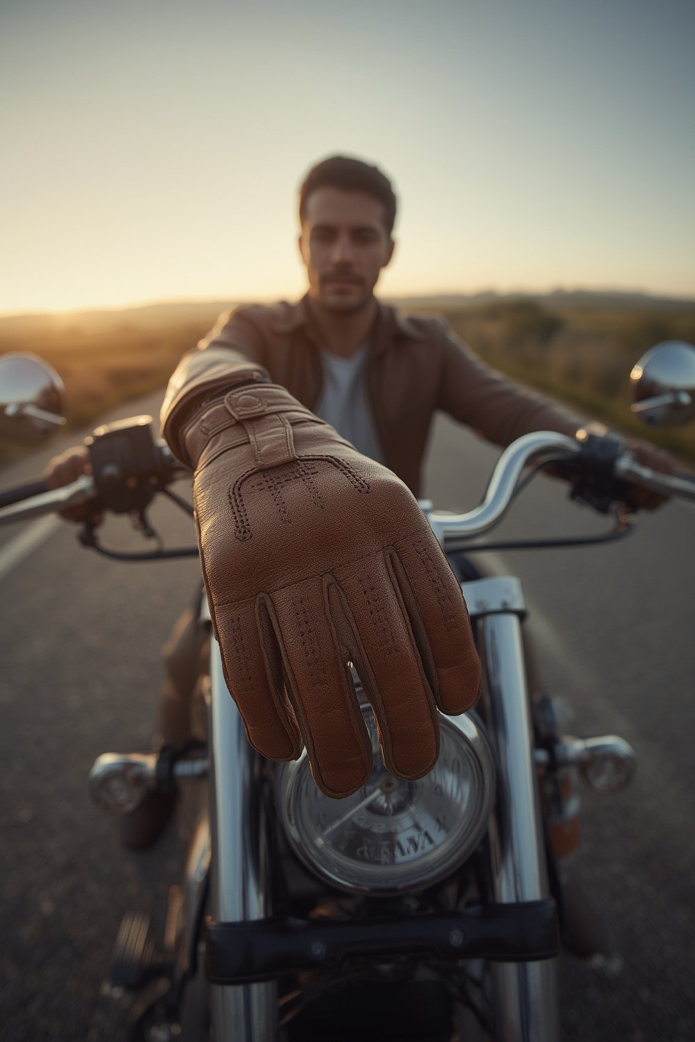 motorcycle gloves product view