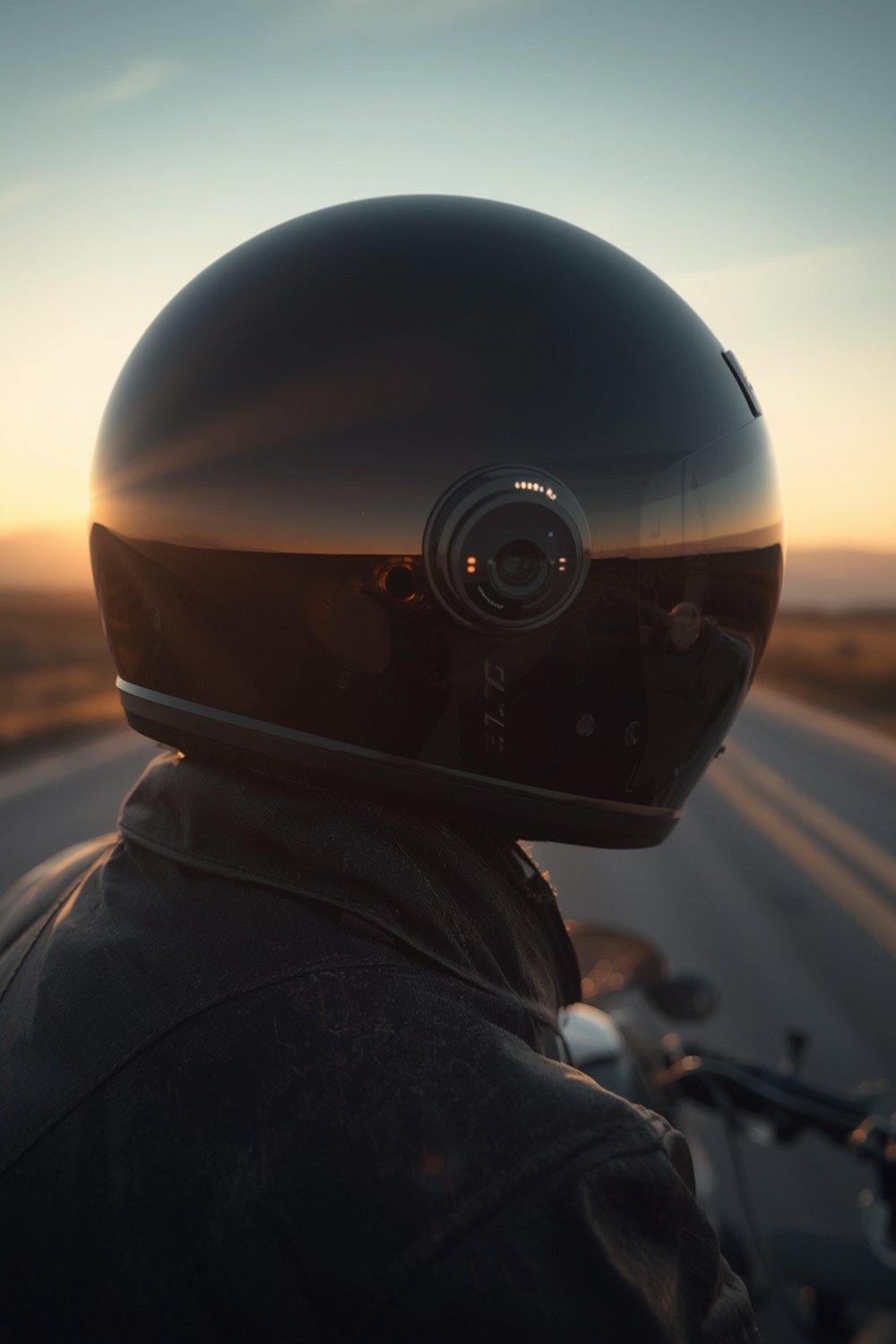 motorcycle headset product view