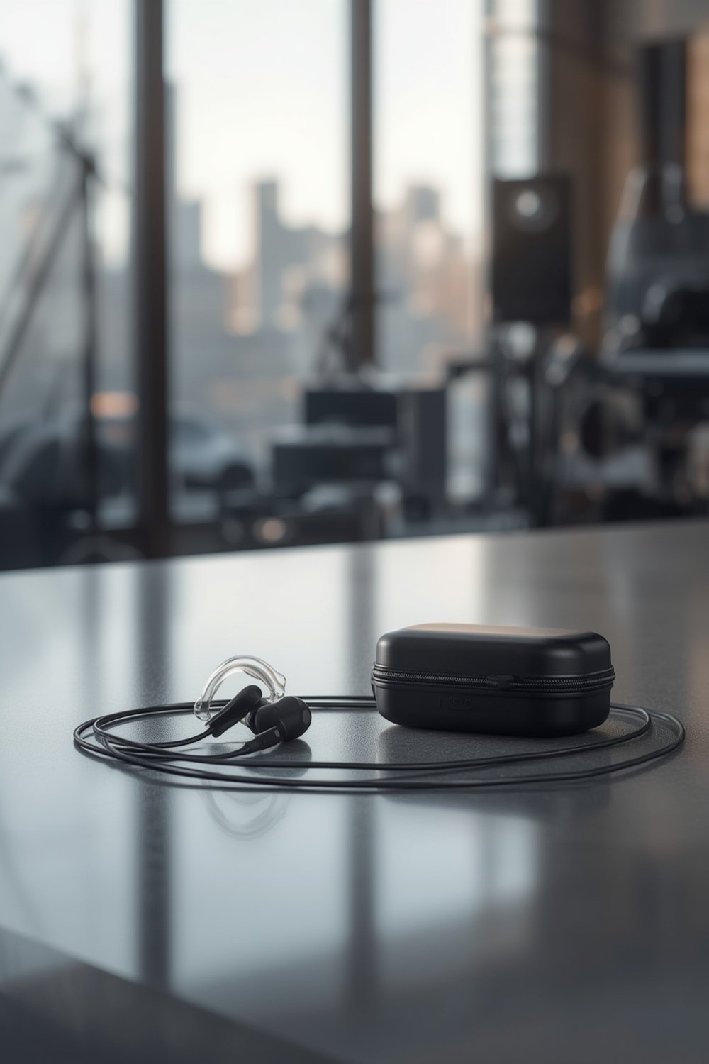 professional earbuds product view