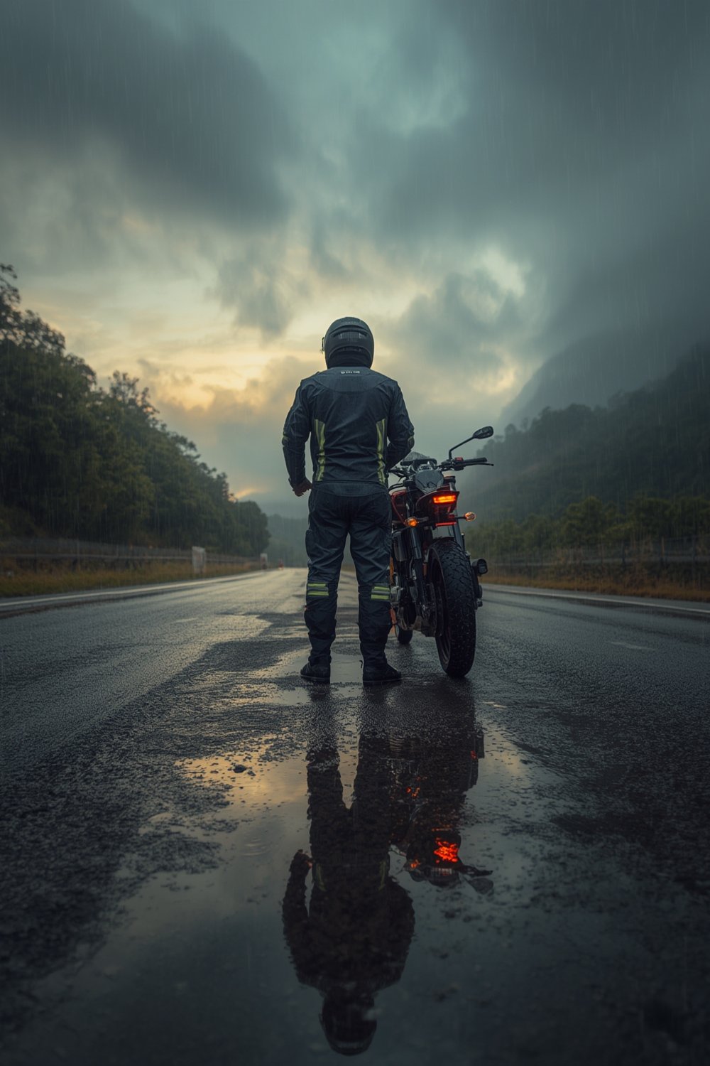 rain suit product view