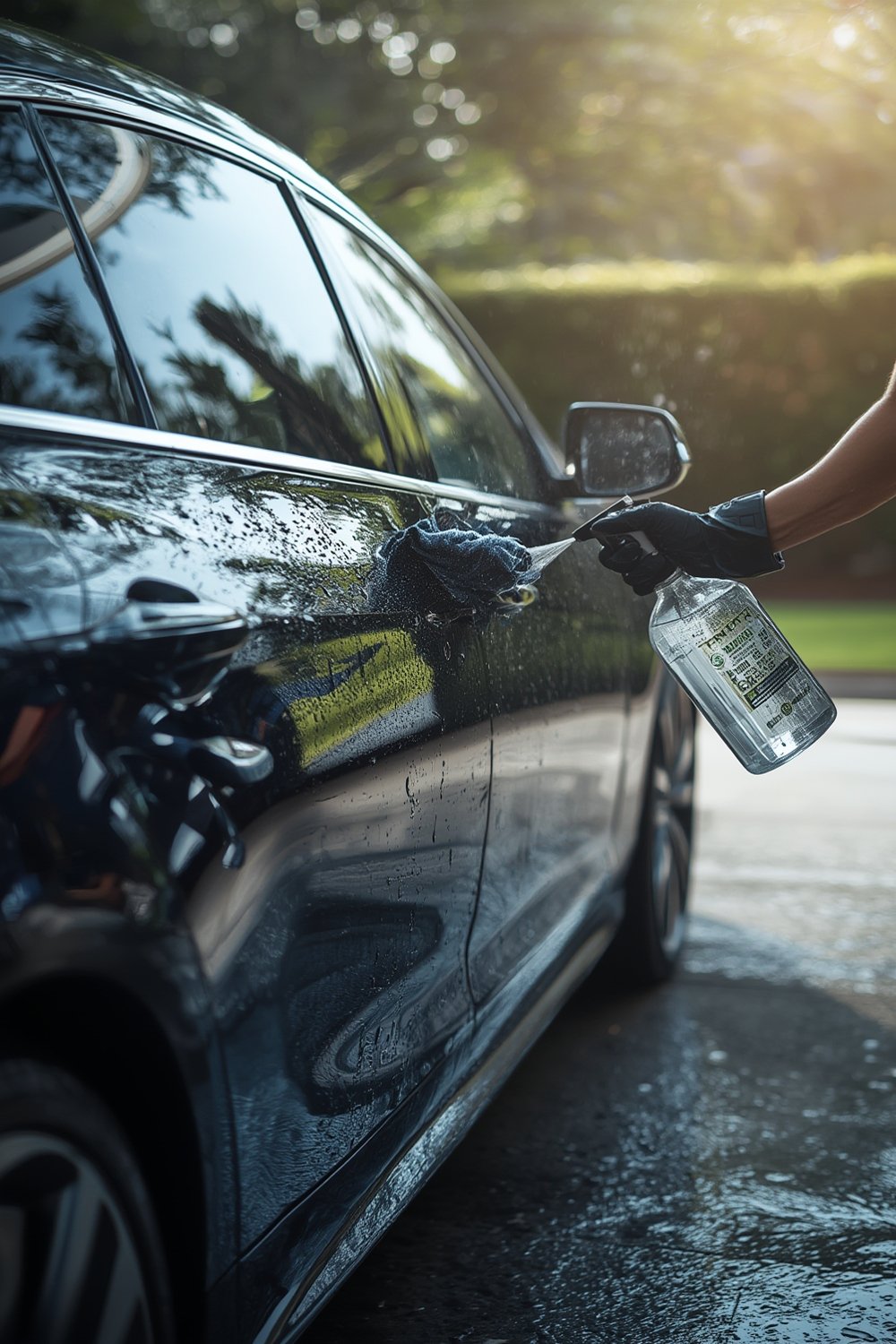 Chemical Guys Swift Wipe Waterless Wash – Shine & Clean Cars, Trucks, Motorcycles, RVs Fast With High Lubrication 1 waterless wash product view