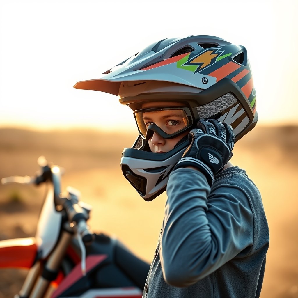 youth helmet product view