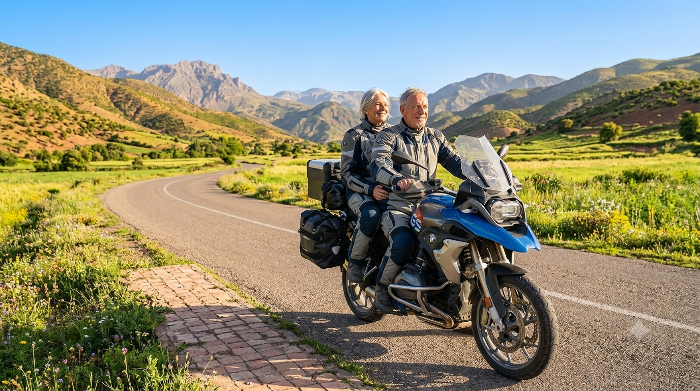 adventure motorcycle for older riders