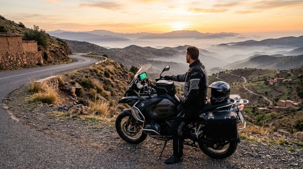 Best GPS App For Motorcycle Touring : 7 Reliable Offline Picks. 2 Gemini Generated Image 8arxty8arxty8arx ComeToRide