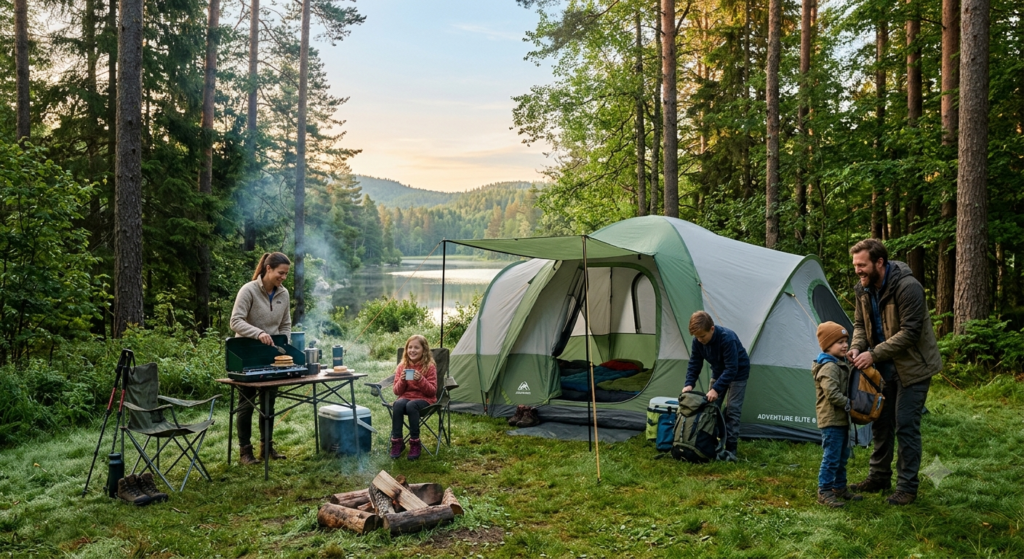 camping tent product view
