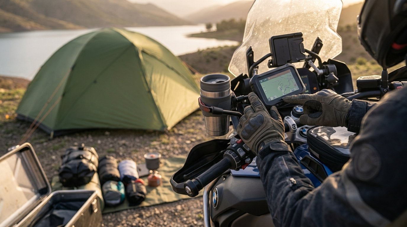 adventure motorcycle touring