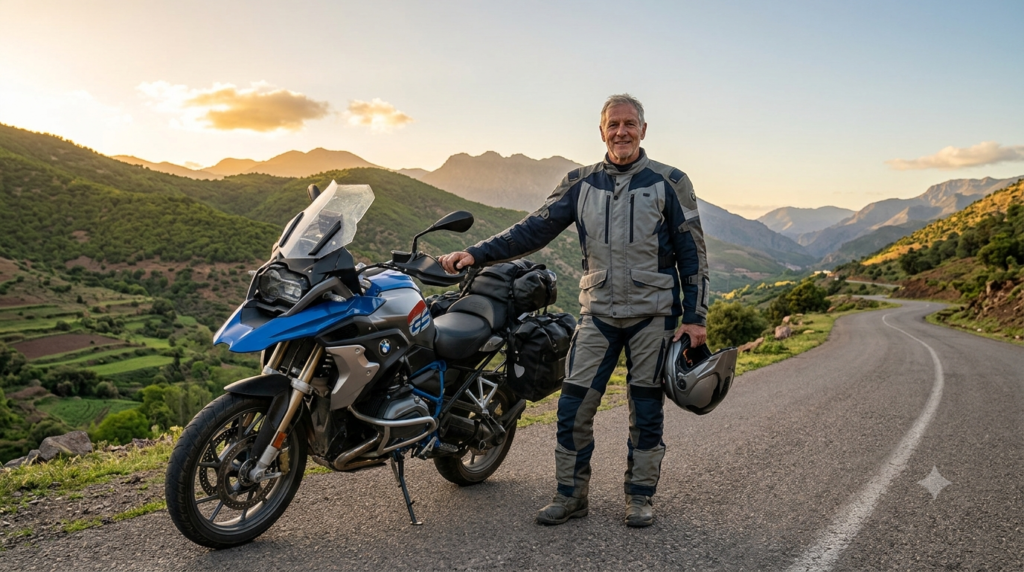 adventure motorcycle for older riders
