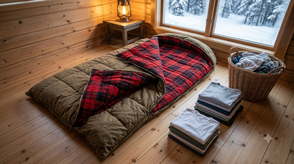Coleman Heritage Big & Tall Flannel Sleeping Bag Review: XL Comfort, Warmth to 10°F, Machine Washable for Camping & More 2 flannel sleeping