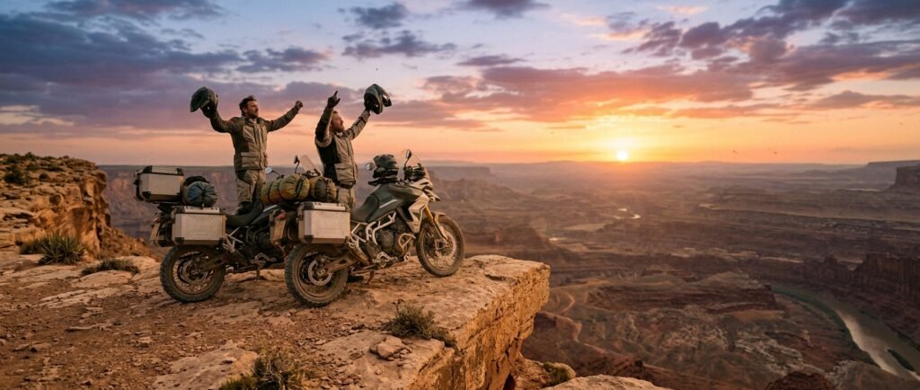 adventure motorcycle touring - Illustration 3