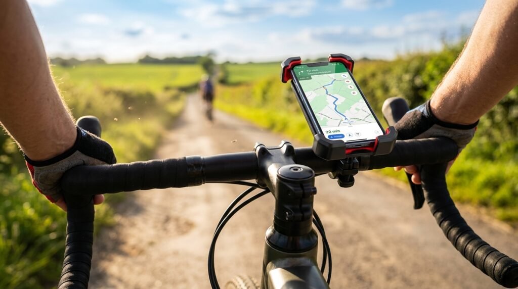 bike holder in action
