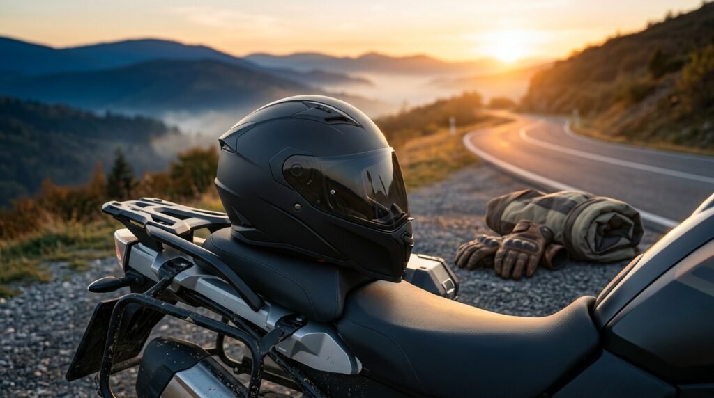 motorcycle helmet product view