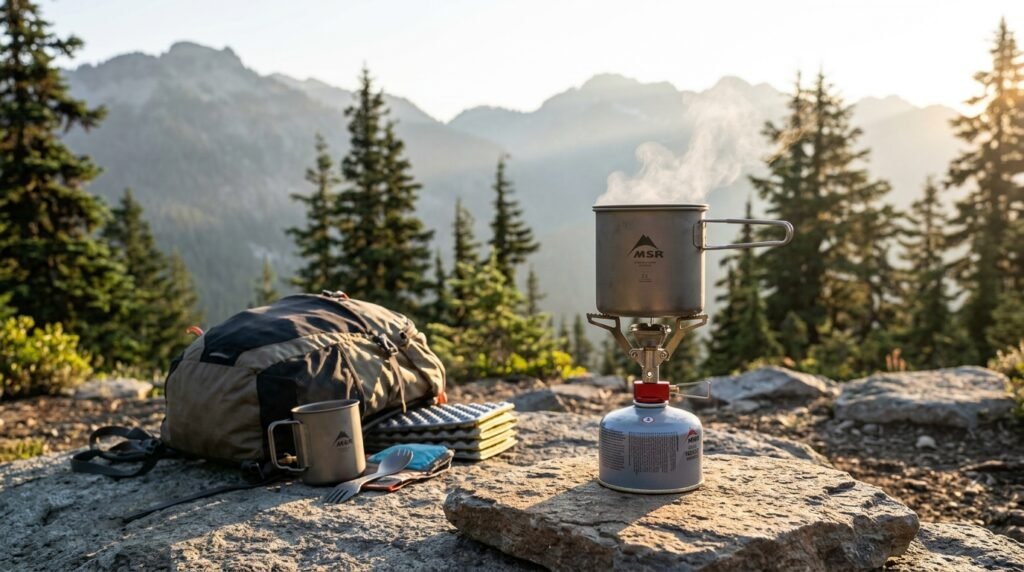 camping stove product view