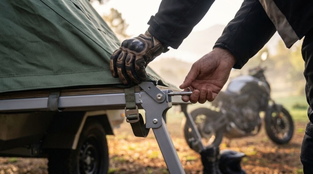 Motorcycle Tent Camper : 7 Smart Buying Tips For Reliable Touring. 3 motorcycle tent camper - Illustration 2