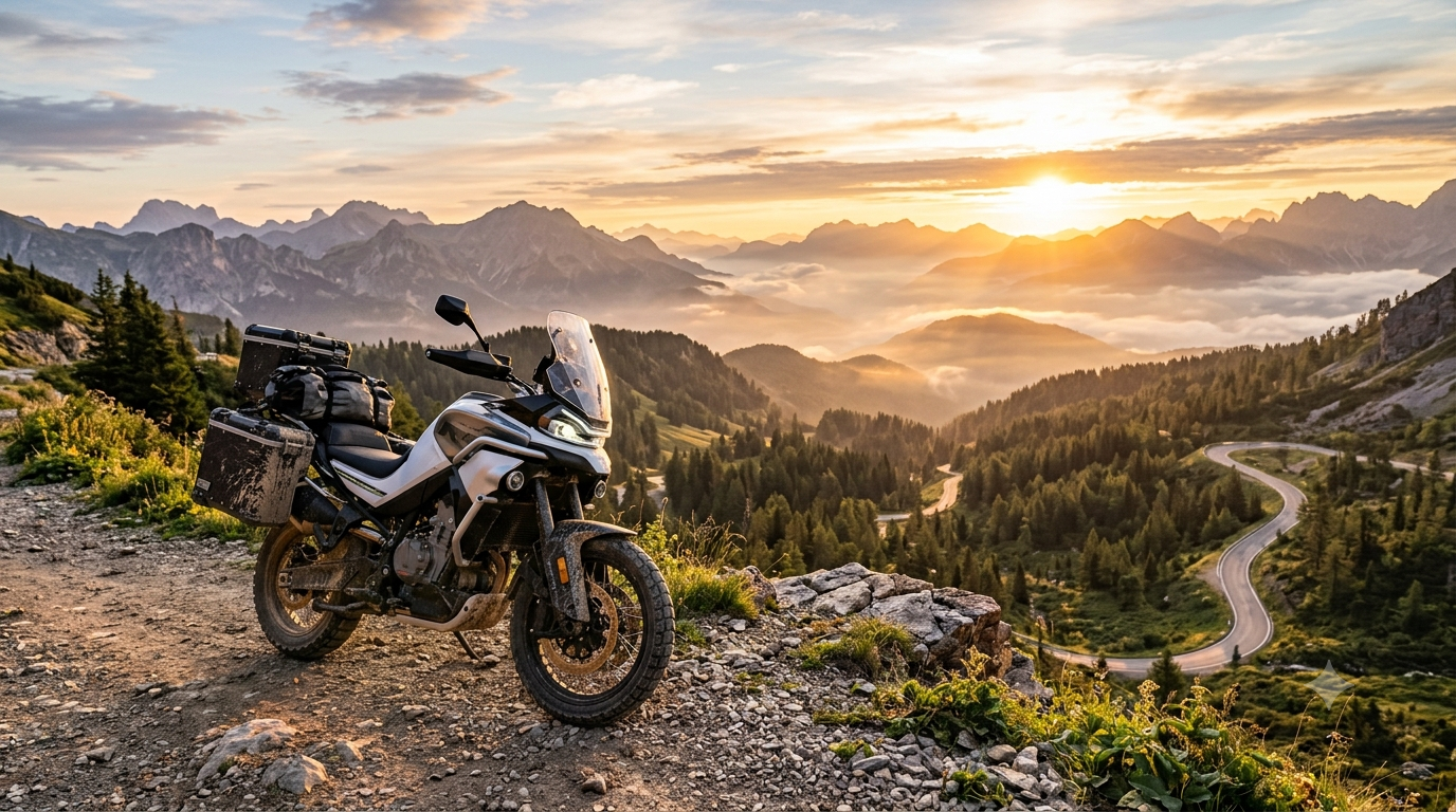 CFMOTO adventure motorcycle
