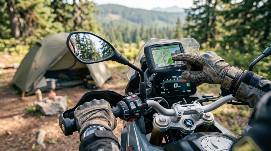 solo female adventure motorcycle travel