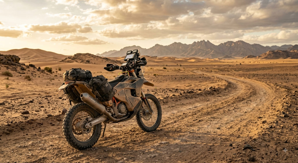 Rally Raid Style Adventure Motorcycle : 7 Essential Upgrades. 2 rally raid style adventure motorcycle - Illustration 1