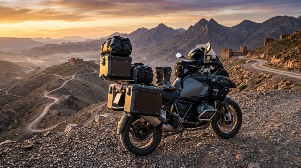 adventure motorcycle luggage - Illustration 1