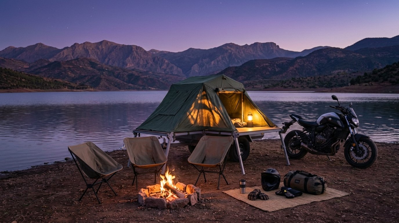 Motorcycle Tent Camper : 7 Smart Buying Tips For Reliable Touring. 1 motorcycle tent camper