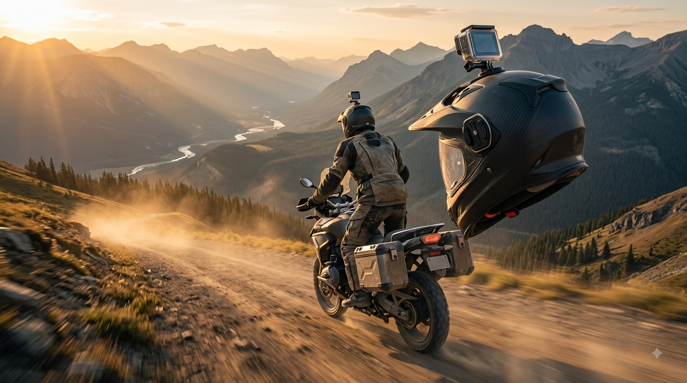 ADV helmet camera mount compatibility