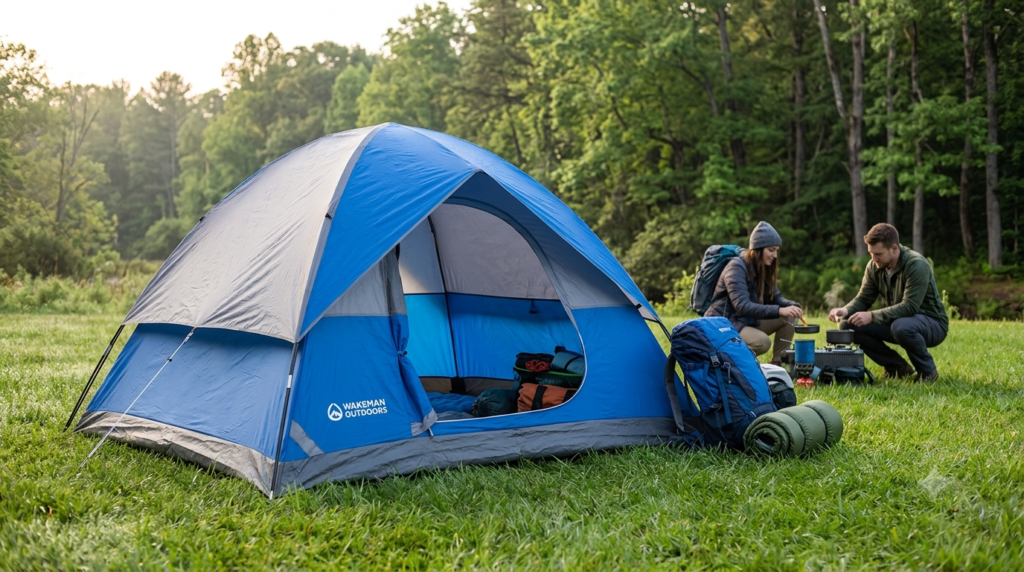 camping tent product view