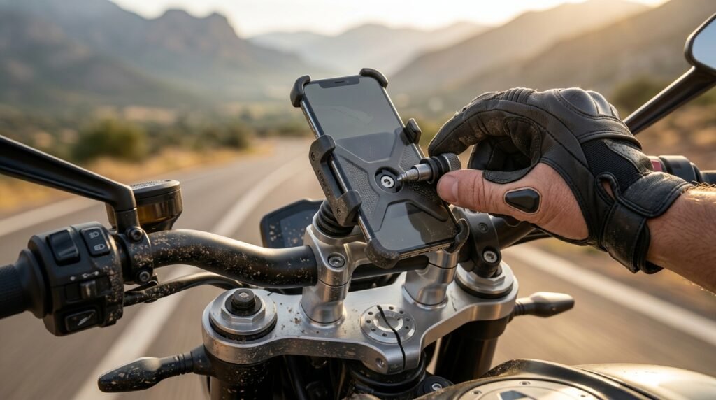 motorcycle mount product view