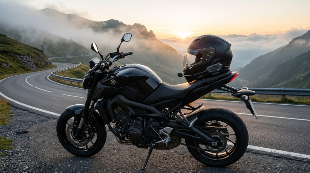 Cardo Systems Spirit HD Motorcycle Headset Review: Clear 2-Way Bluetooth, Thin 40mm Speakers, Waterproof, Universal 1 motorcycle headset product view