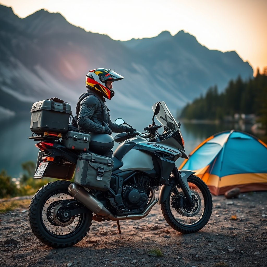 adventure motorcycle luggage - Illustration 3