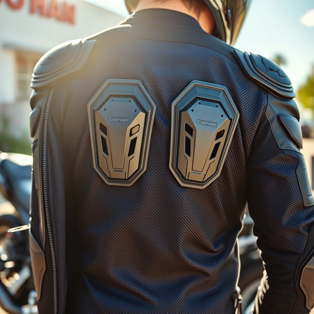 Motorcycle Armored Shirt Motorcycle Jacket With CE 2 Protection, Removable Armor, Breathable Mesh, Lightweight Summer Gear 2 motorcycle jacket in action