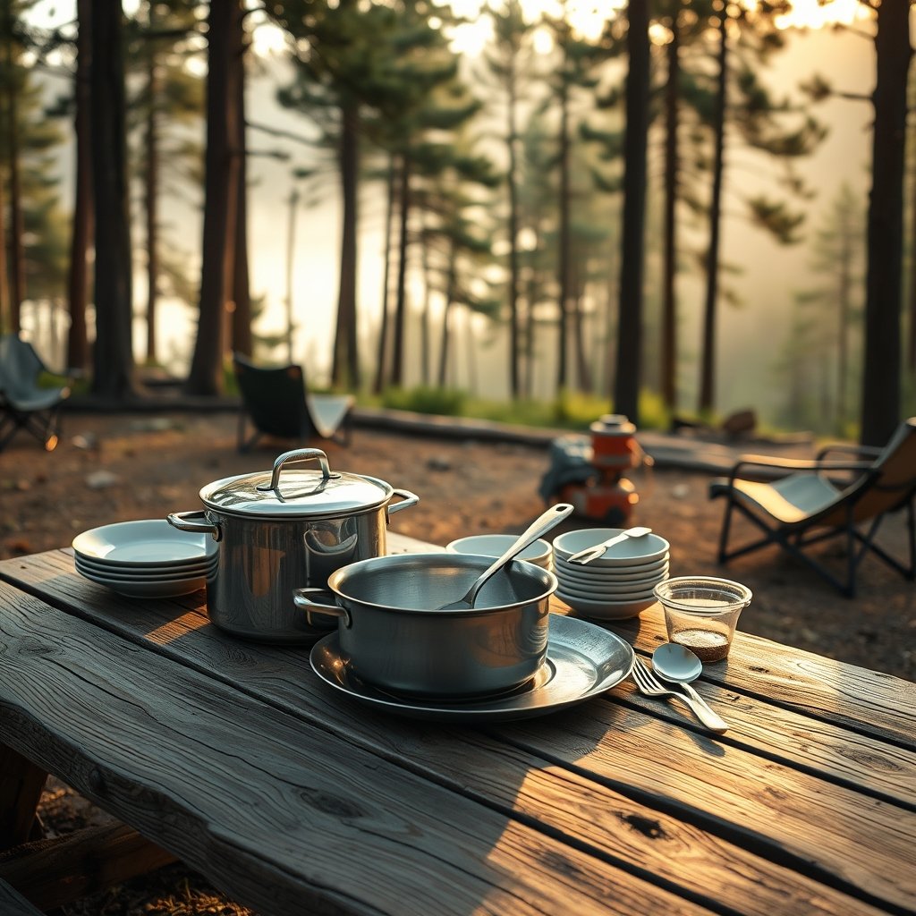 Stanley Wildfare Core Camp Cookware Set Review: 26-Piece Durable Kitchen Kit with Plates, Bowls & Utensils 1 camp cookware product view