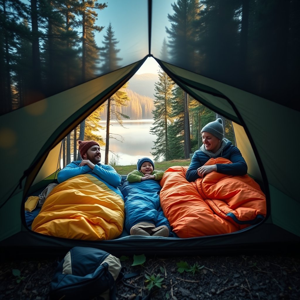 MalloMe Camping Sleeping Bags for Adults & Kids – Warm, Lightweight, Cold Weather Backpacking Sleep Gear 1 camping sleeping product view