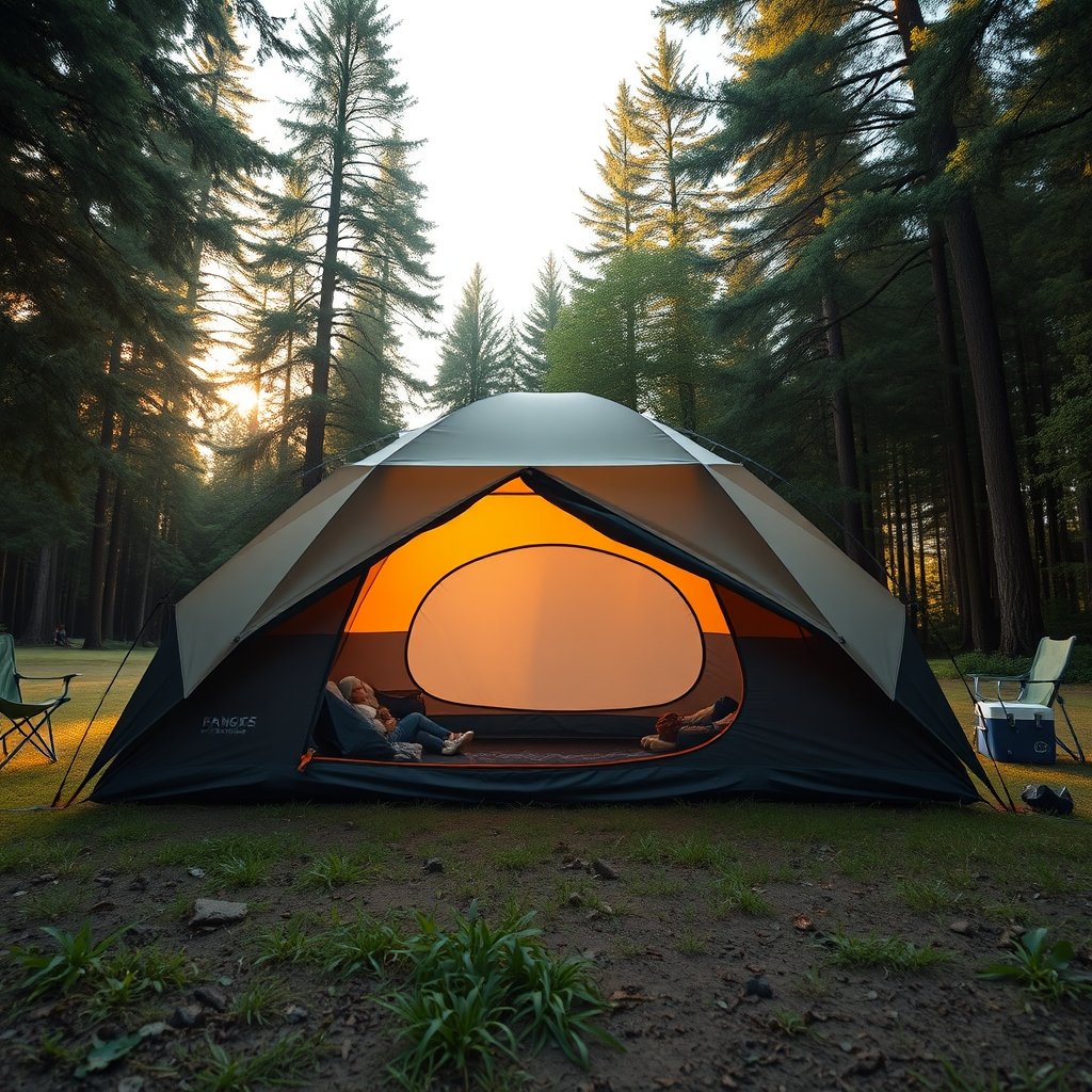 camping tent product view