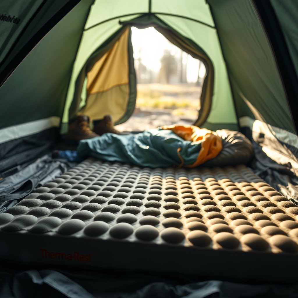 Therm-a-Rest Z Lite Original Camping Pad Review: Lightweight, Comfortable, and Durable for Backpacking in 2026 2 camping pad in action