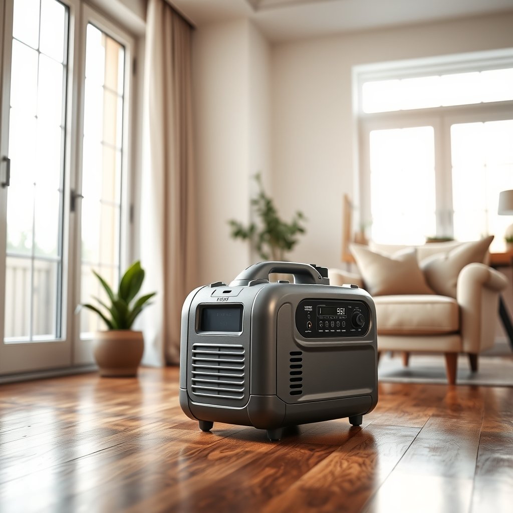 EF ECOFLOW Portable Generator Delta 2, 1024Wh 1800W LiFePO4 Battery, Fast USB-C & AC Output for Home, Camping, RVs 1 portable generator product view