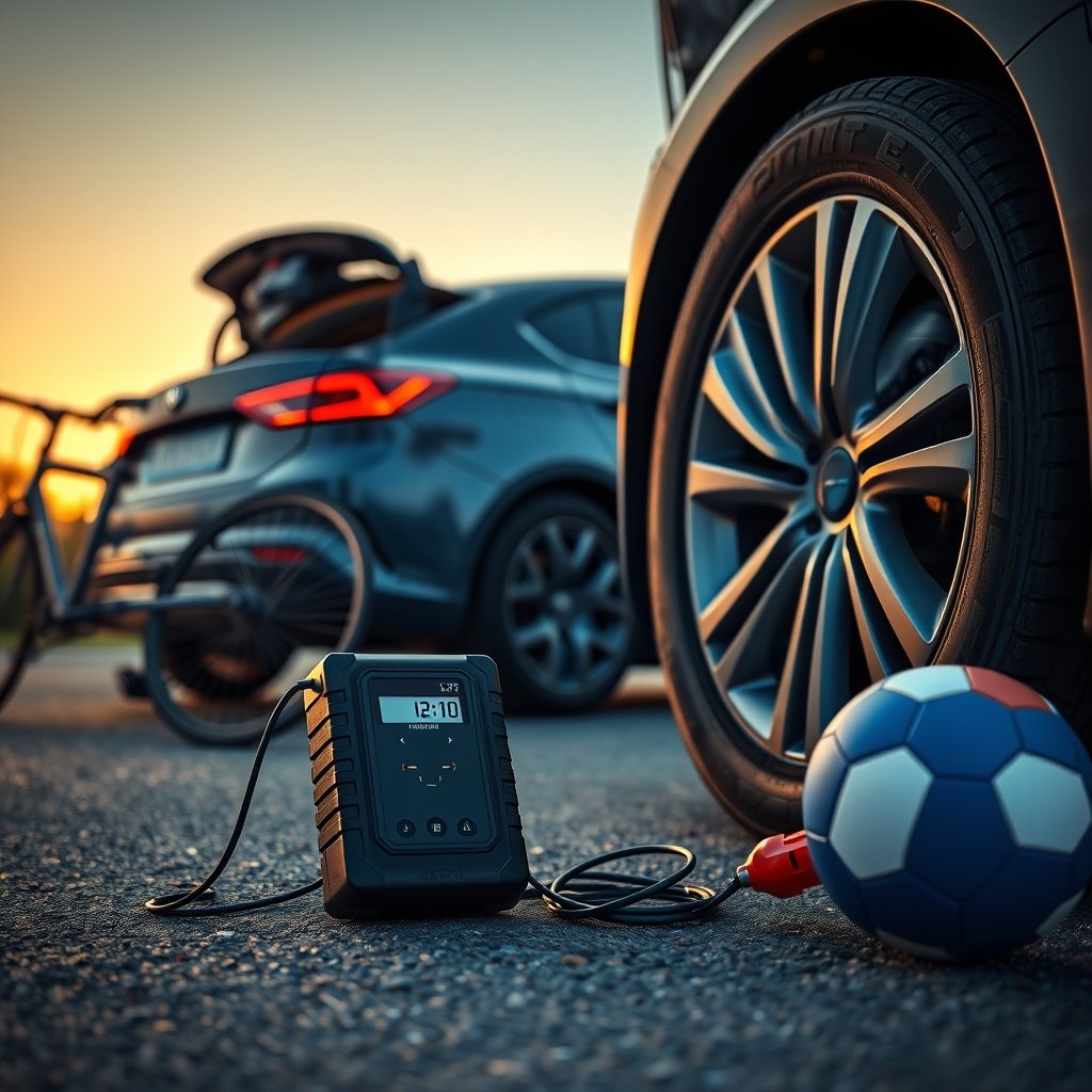 AstroAI L7 Tire Inflator Review: Fast Inflation, Digital Gauge & LED—Portable Power for Cars, Bikes & More 1 tire inflator product view