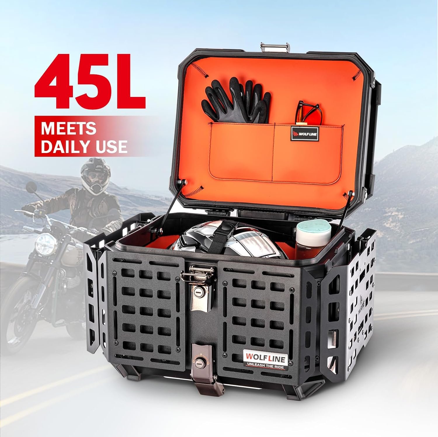 motorcycle topcase