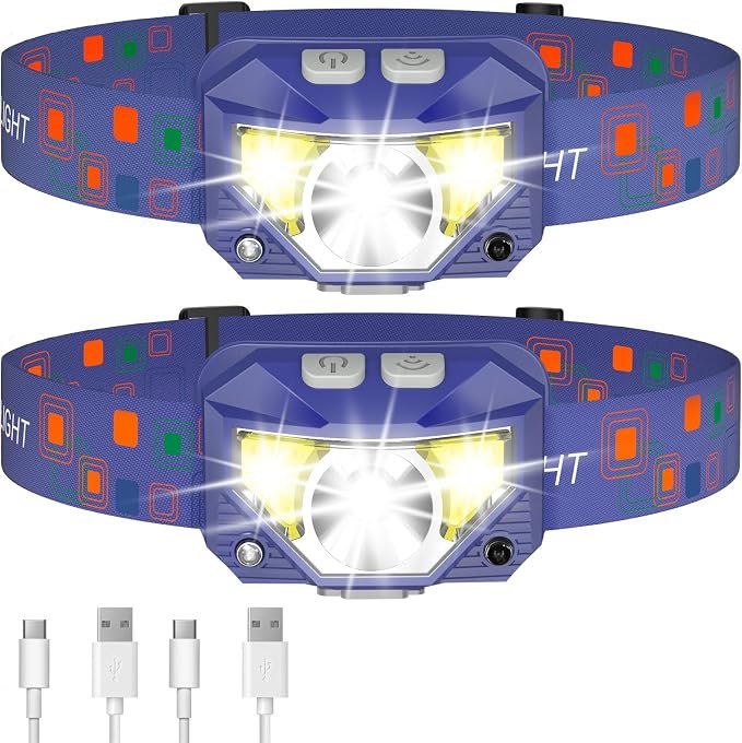 rechargeable headlamp product view
