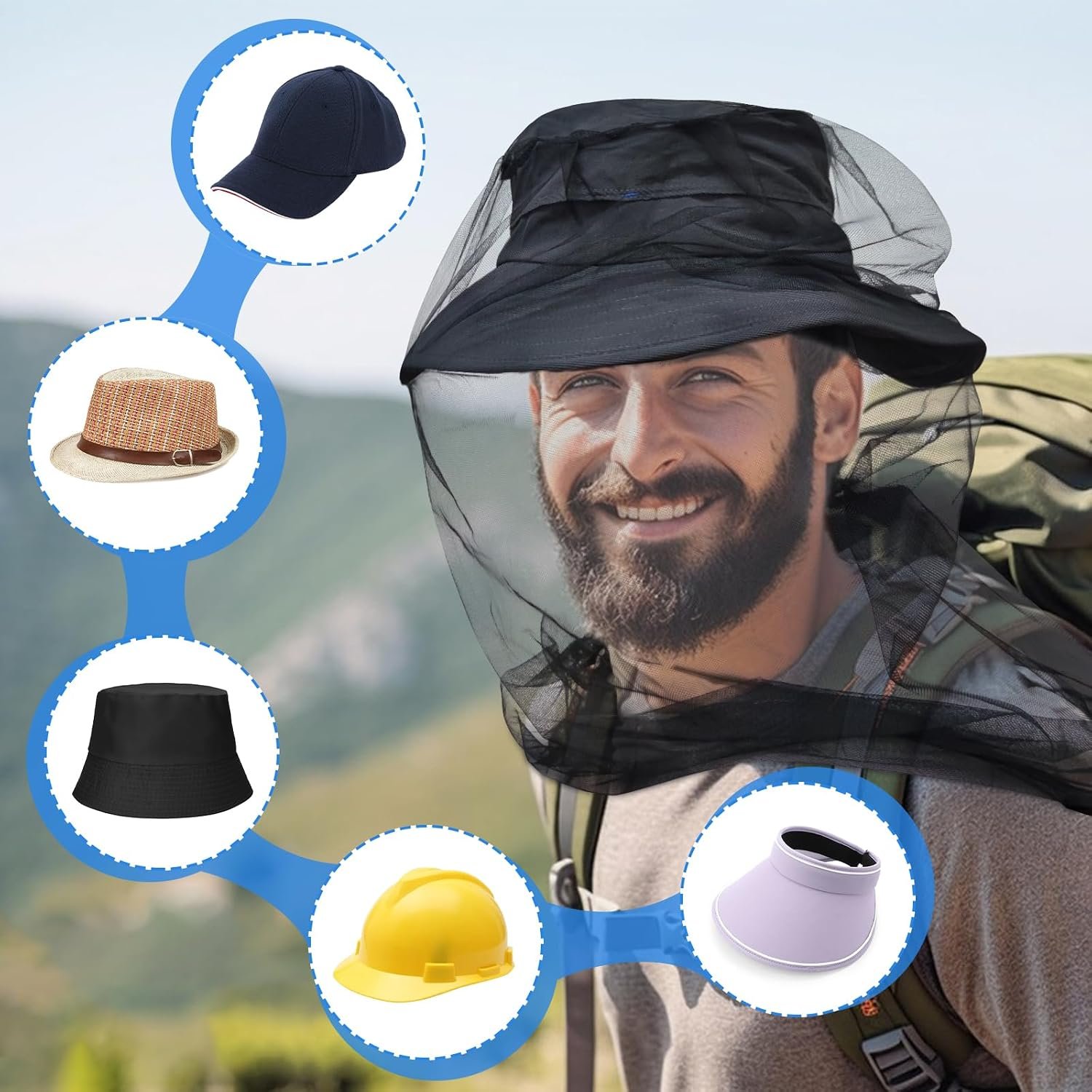 mosquito headnet