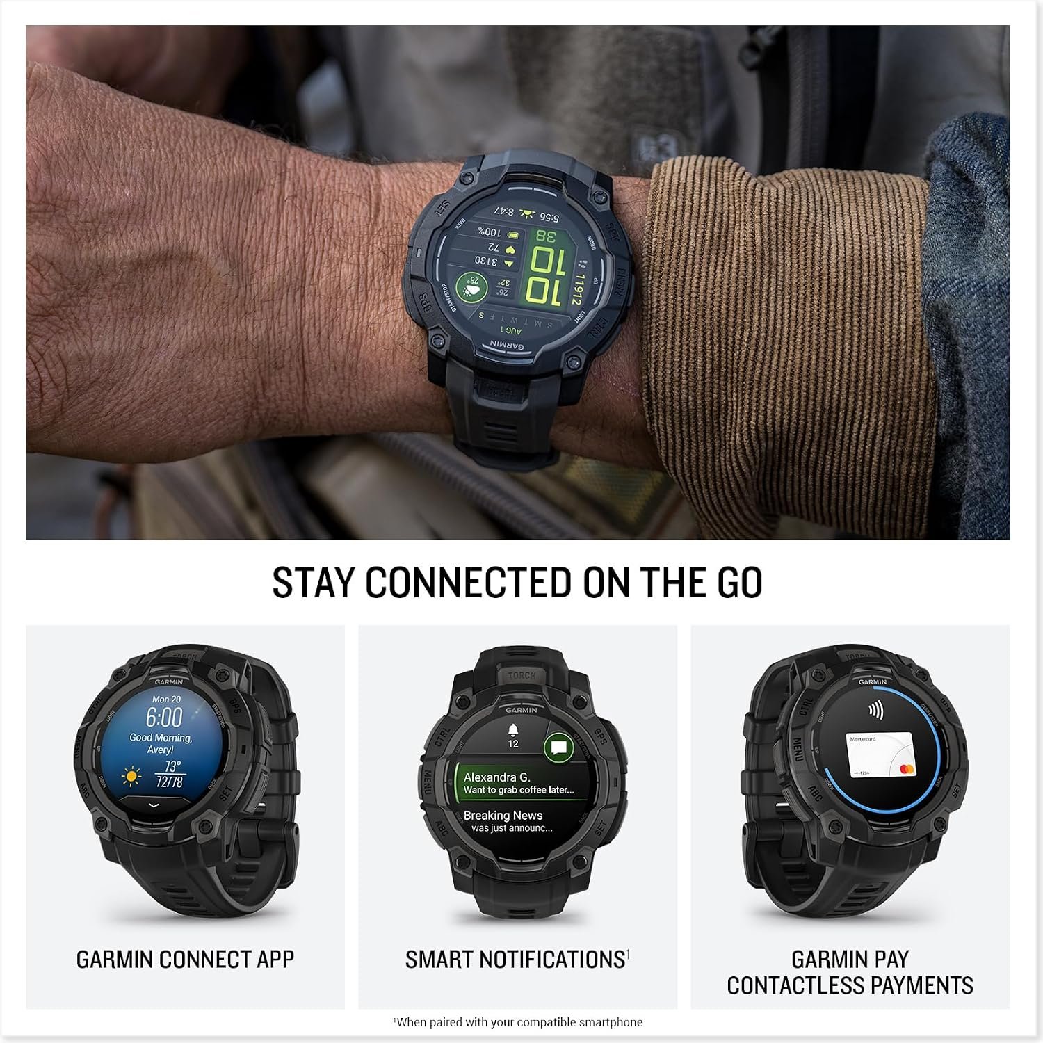 rugged smartwatch