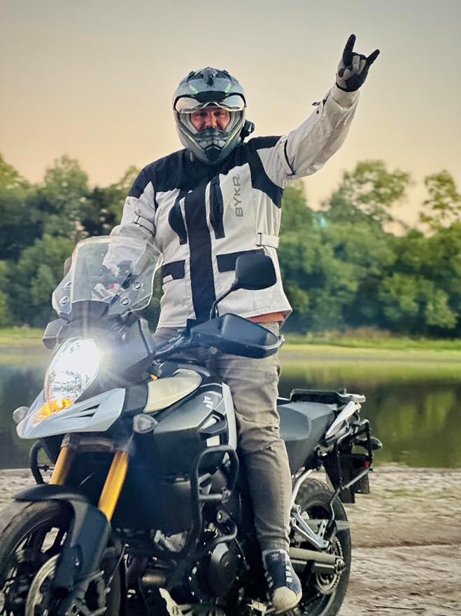 adventure jacket in action