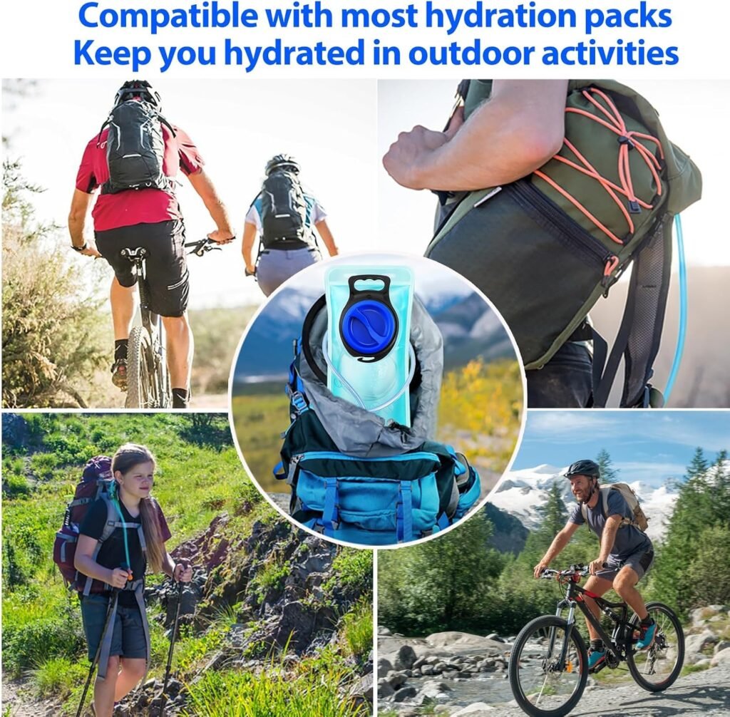 hydration bladder in action