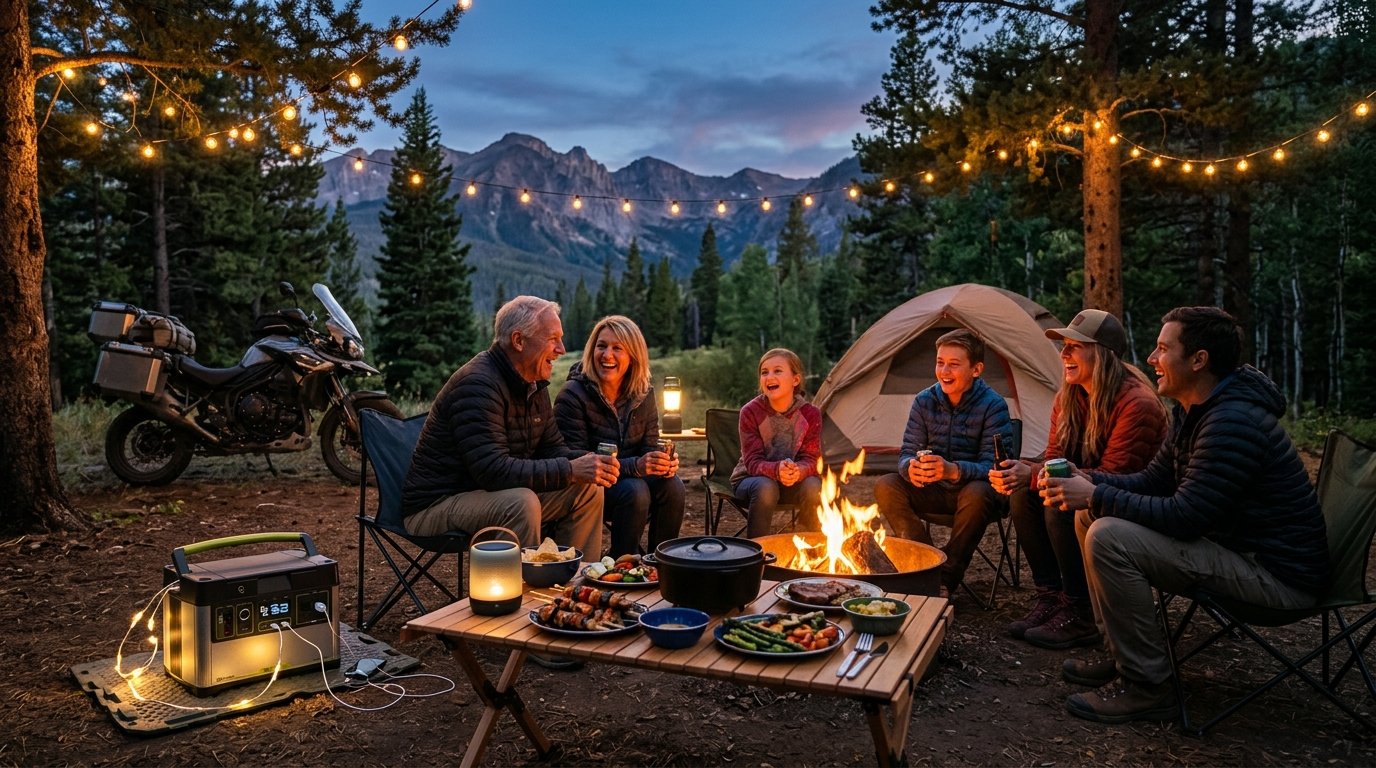 Portable Power Station Camping : 7 Smart Tips For Lighter Packs 1 portable power station camping